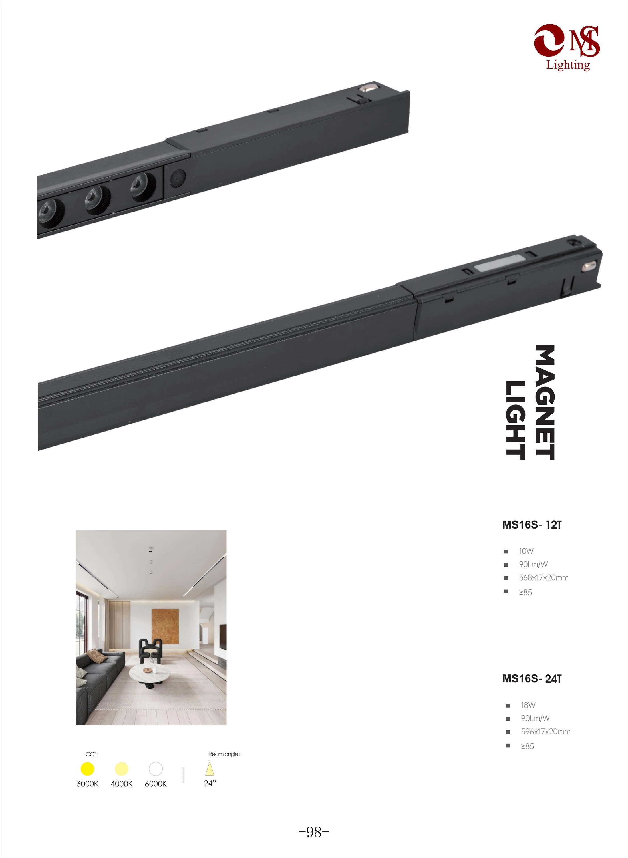 MS16S Magnet Light specifications
