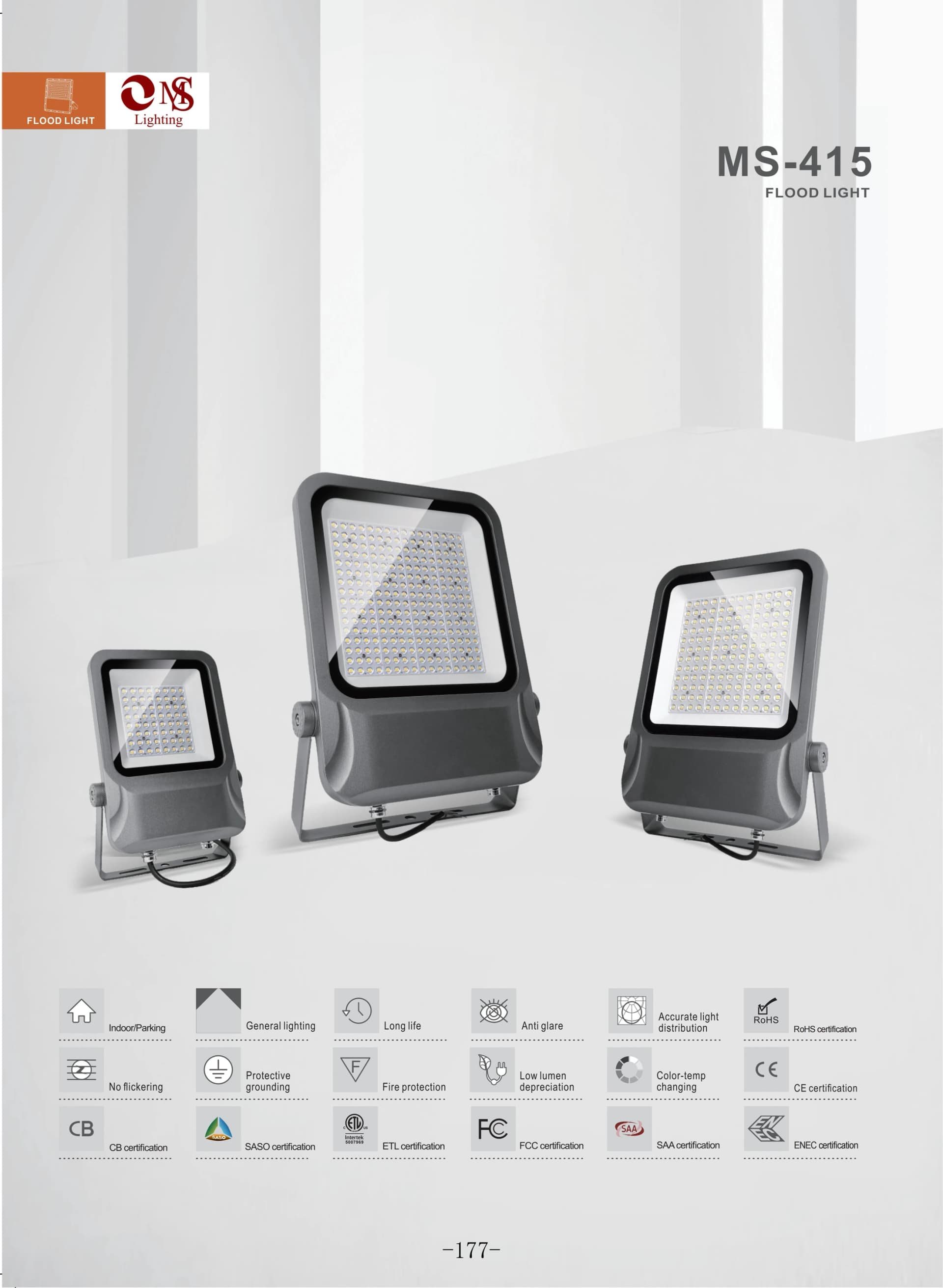 MS-415 LED Flood Light