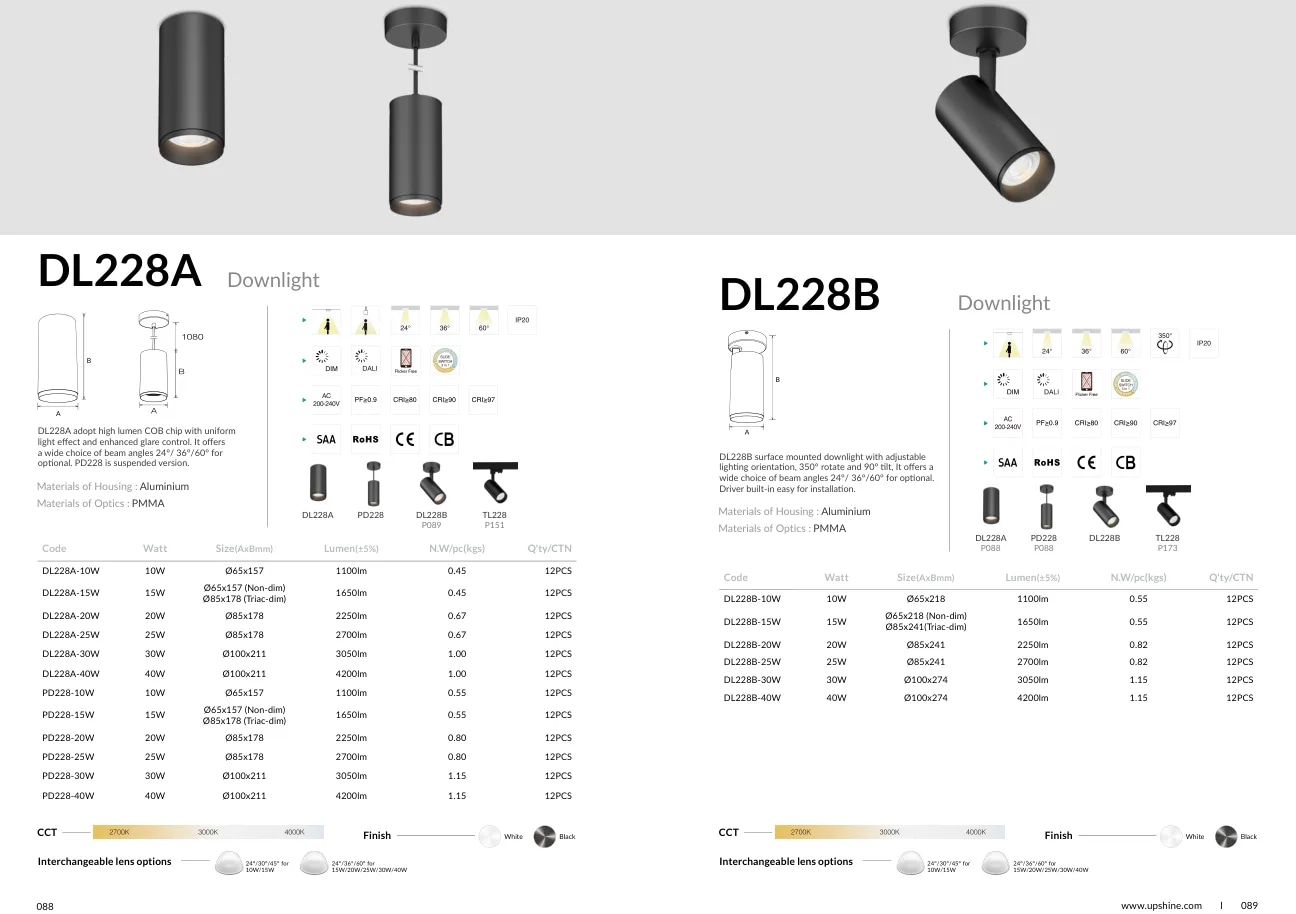 TL228 specifications