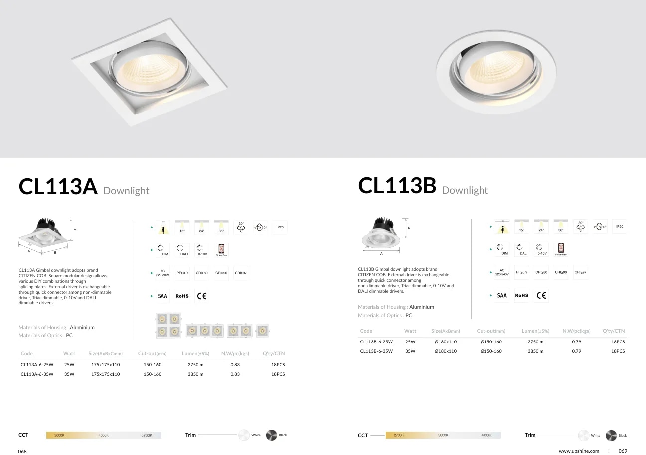 CL113A specifications
